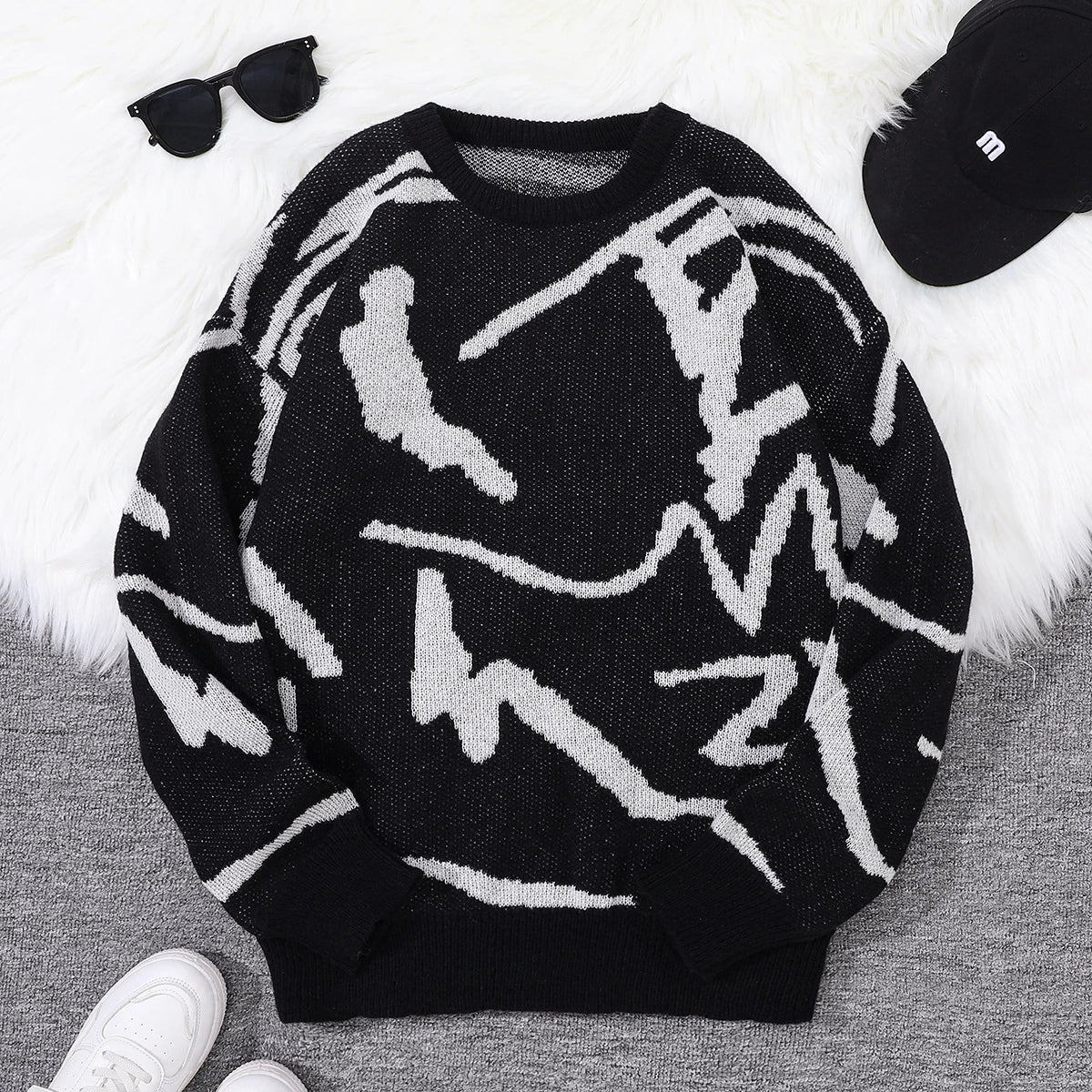 Avant-Garde Knit Sweater