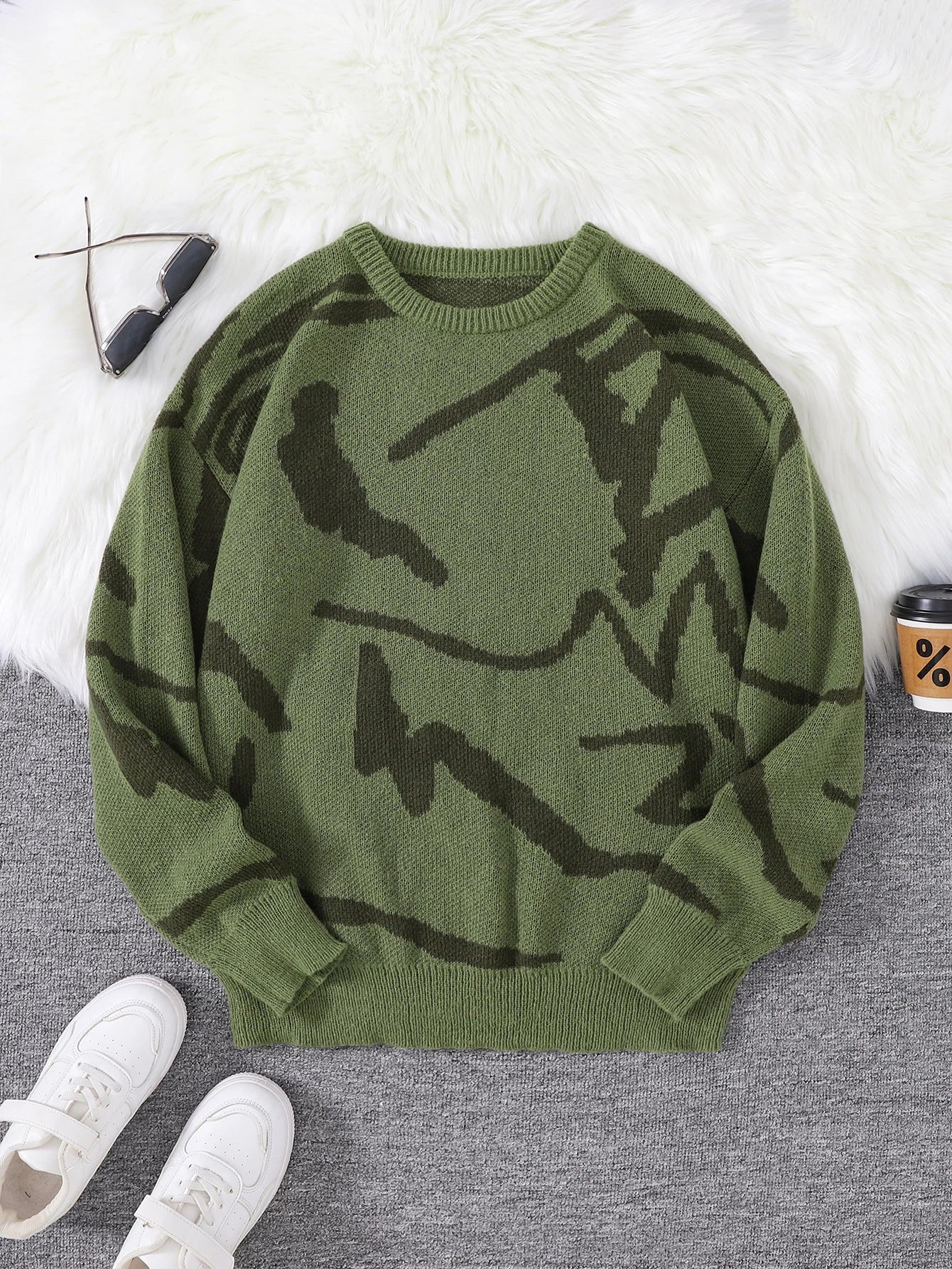 Avant-Garde Knit Sweater