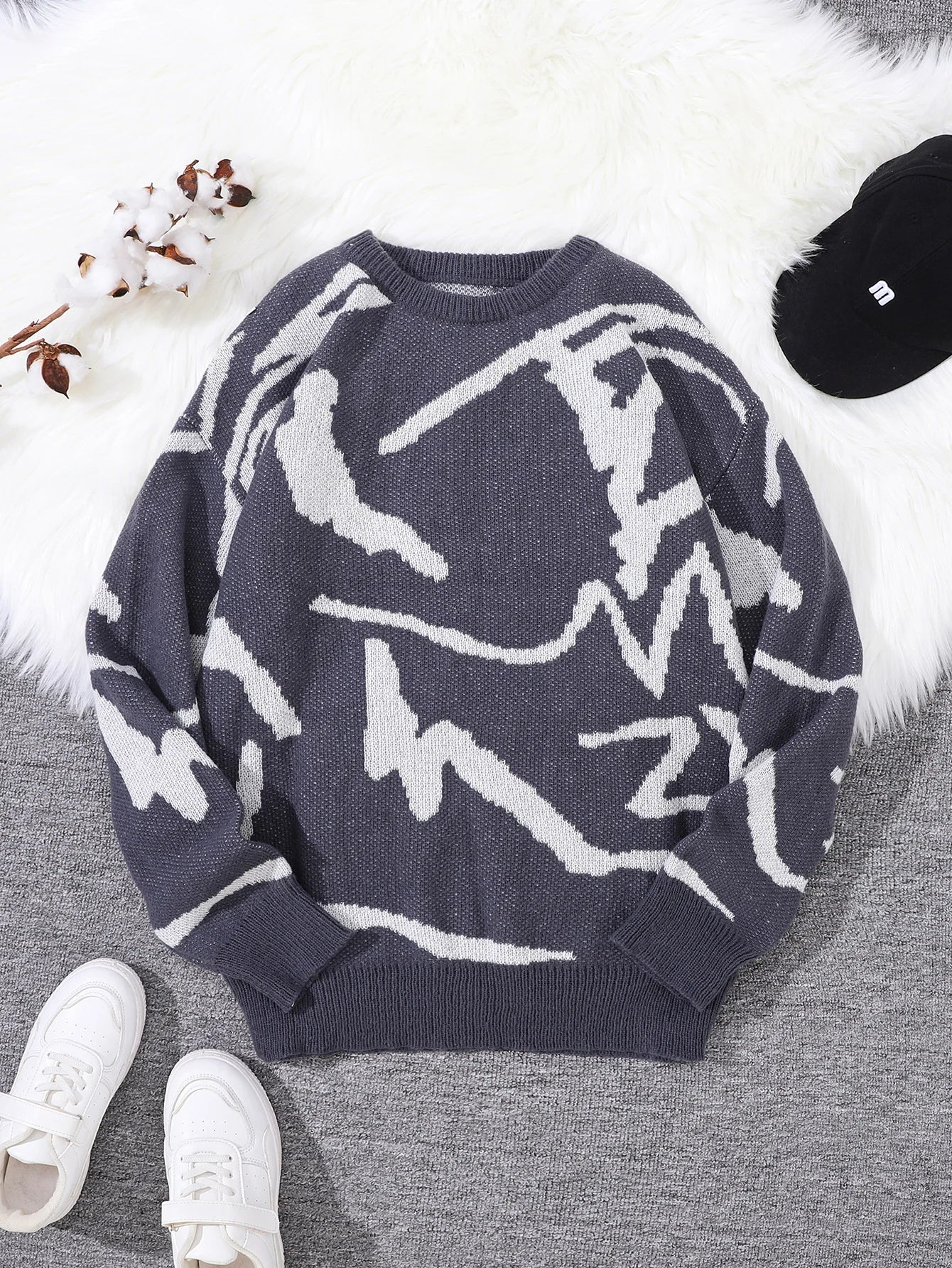 Avant-Garde Knit Sweater