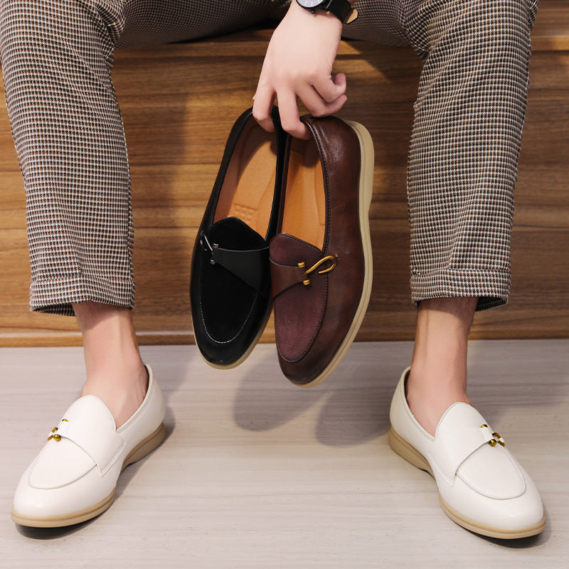 Matteo Leather Loafers