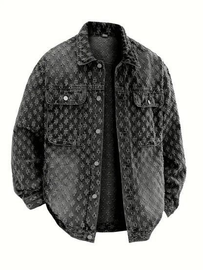 MATEO Distressed Denim Jacket