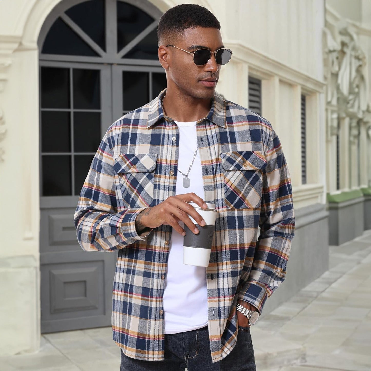 Mateo Flannel Shirt Jacket